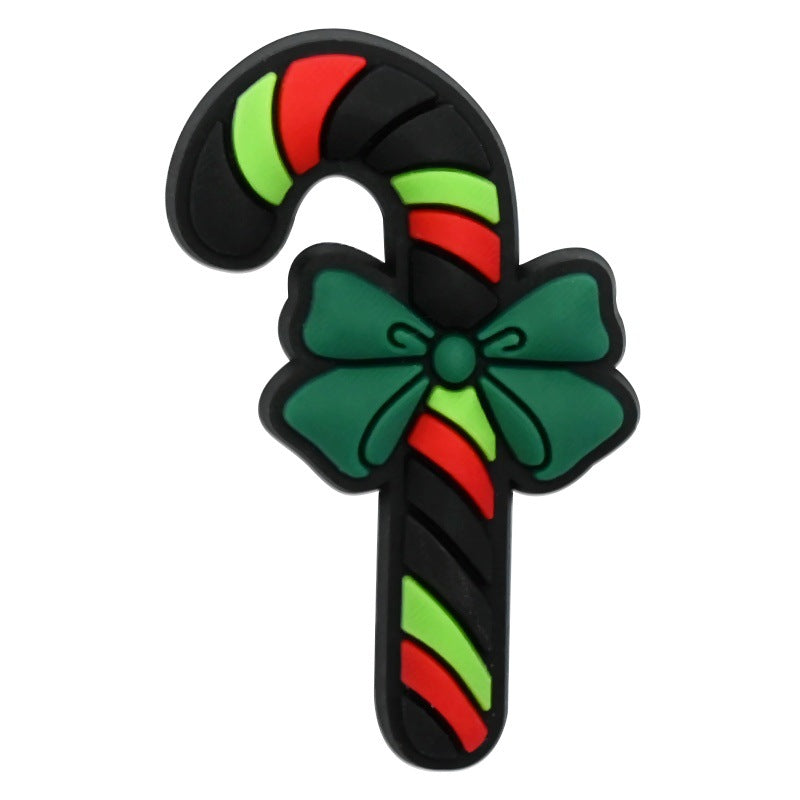 Christmas Halloween Mixed Theme PVC Clog Shoe Charms | Removable Shoe Decor Accessories 14 Pack