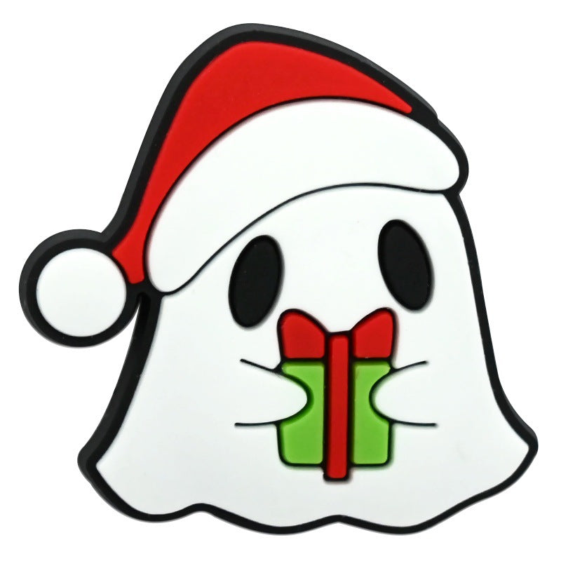 Christmas Halloween Mixed Theme PVC Clog Shoe Charms | Removable Shoe Decor Accessories 14 Pack